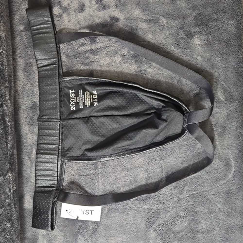 2xist Mood Jockstrap Faux Leather Pattern - Picture 2 of 3